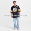 Mens Nike Black Pittsburgh Steelers Custom Game Jersey