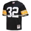 Mens Mitchell And Ness Franco Harris Black Pittsburgh Steelers Legacy Replica Jersey