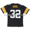 Mens Mitchell And Ness Franco Harris Black Pittsburgh Steelers Legacy Replica Jersey