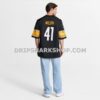 Mens Nike Payton Wilson Black Pittsburgh Steelers Game Jersey