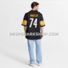 Mens Nike Spencer Anderson Black Pittsburgh Steelers Game Jersey