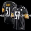 Mens Nike Nick Herbig Black Pittsburgh Steelers Game Jersey