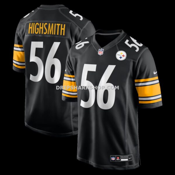 Mens Nike Alex Highsmith Black Pittsburgh Steelers Game Jersey