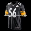 Mens Nike Alex Highsmith Black Pittsburgh Steelers Game Jersey