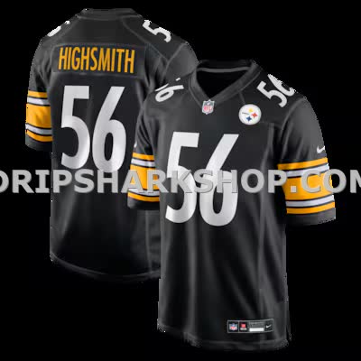 Mens Nike Alex Highsmith Black Pittsburgh Steelers Game Jersey