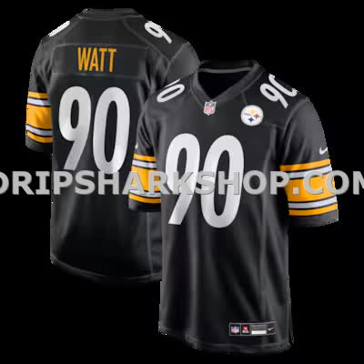 Mens Nike Tj Watt Black Pittsburgh Steelers Game Jersey
