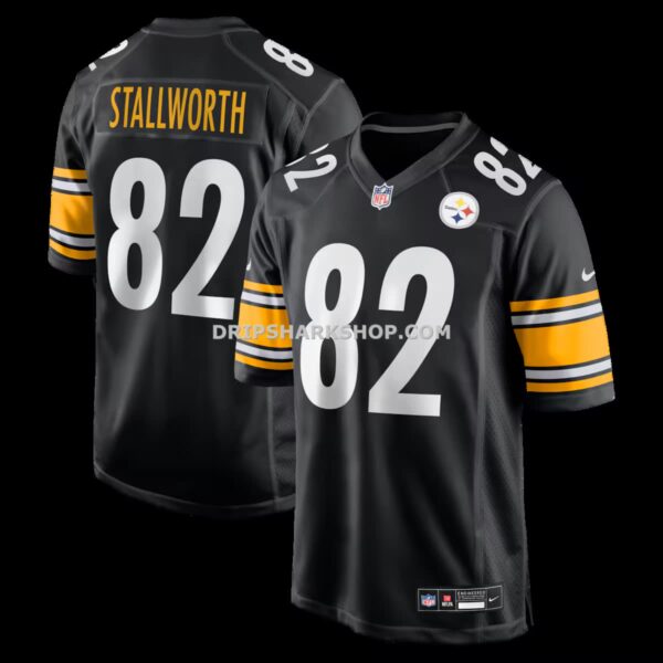 NFL274537G04-60eae8 Mens Nike John Stallworth Black Pittsburgh Steelers Retired Player Jersey