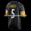 Mens Nike Jalen Ramsey Black Pittsburgh Steelers Team Game Jersey