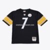 Mens Mitchell And Ness Ben Roethlisberger Black Pittsburgh Steelers 2004 Big And Tall Legacy Retired Player Jersey