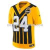 Mens Nike Joey Porter Jr Gold Pittsburgh Steelers Alternate 1933 Throwback Vapor Fuse Limited Jersey