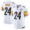 Mens Nike Joey Porter Jr White Pittsburgh Steelers Vapor Fuse Limited Jersey