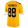 Mens Nike Pat Freiermuth Gold Pittsburgh Steelers Alternate Vapor Fuse Limited Jersey