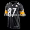 Mens Nike Matt Sokol Black Pittsburgh Steelers Team Game Jersey
