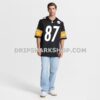 Mens Nike Matt Sokol Black Pittsburgh Steelers Team Game Jersey