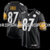 Mens Nike Matt Sokol Black Pittsburgh Steelers Team Game Jersey