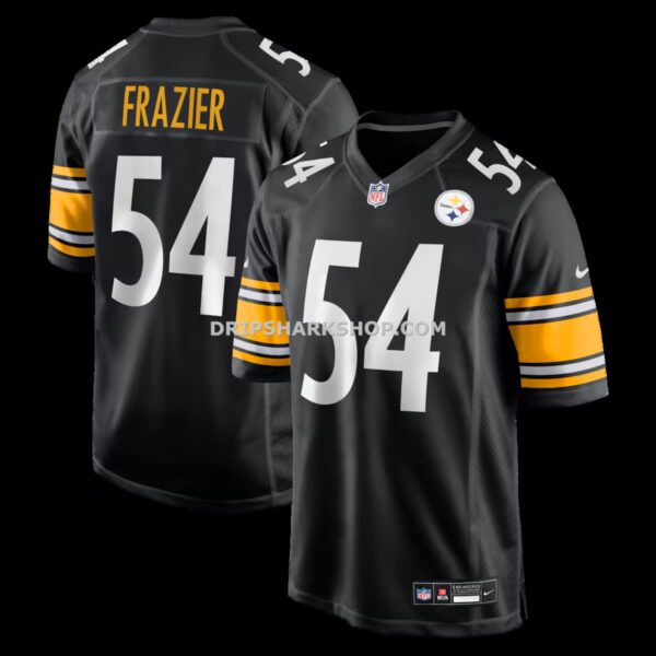 Mens Nike Zach Frazier Black Pittsburgh Steelers Game Jersey