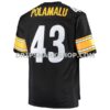 Mens Mitchell And Ness Troy Polamalu Black Pittsburgh Steelers Big And Tall 2005 Retired Player Replica Jersey Pi4025000