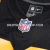 Mens Nike Aaron Rodgers Black Pittsburgh Steelers Alternate Game Jersey