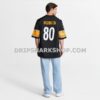 Mens Nike Darnell Washington Black Pittsburgh Steelers Game Jersey