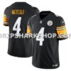 NFL27880bM01-f472eb Mens Nike Dk Metcalf Black Pittsburgh Steelers Team Vapor Fuse Limited Jersey