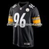Mens Nike Breiden Fehoko Black Pittsburgh Steelers Game Jersey