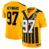 Mens Nike Cameron Heyward Gold Pittsburgh Steelers Alternate Vapor Fuse Limited Jersey