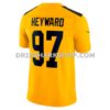 Mens Nike Cameron Heyward Gold Pittsburgh Steelers Alternate Vapor Fuse Limited Jersey