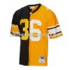 NFL279448G01-a184a9 Mens Mitchell And Ness Jerome Bettis Black Gold Pittsburgh Steelers 1996 Split Legacy Replica Jersey Pi5003000