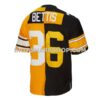 NFL279448G02-d128fb Mens Mitchell And Ness Jerome Bettis Black Gold Pittsburgh Steelers 1996 Split Legacy Replica Jersey Pi5003000