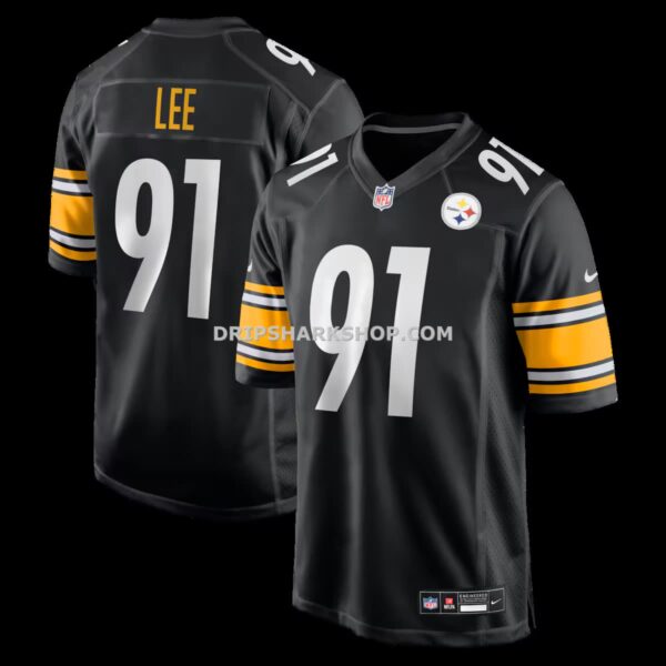 Mens Nike Logan Lee Black Pittsburgh Steelers Game Jersey