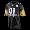 Mens Nike Logan Lee Black Pittsburgh Steelers Game Jersey