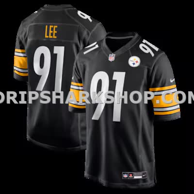 Mens Nike Logan Lee Black Pittsburgh Steelers Game Jersey