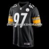 Mens Nike Cameron Heyward Black Pittsburgh Steelers Game Jersey