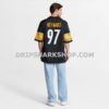 Mens Nike Cameron Heyward Black Pittsburgh Steelers Game Jersey