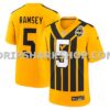 NFL27a89dM01-c63c31 Mens Nike Jalen Ramsey Gold Pittsburgh Steelers Alternate 1933 Throwback Game Jersey