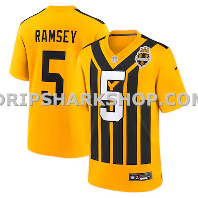 Mens Nike Jalen Ramsey Gold Pittsburgh Steelers Alternate 1933 Throwback Game Jersey