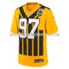 Mens Nike Cameron Heyward Gold Pittsburgh Steelers Alternate 1933 Throwback Game Jersey