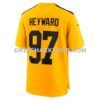 Mens Nike Cameron Heyward Gold Pittsburgh Steelers Alternate 1933 Throwback Game Jersey