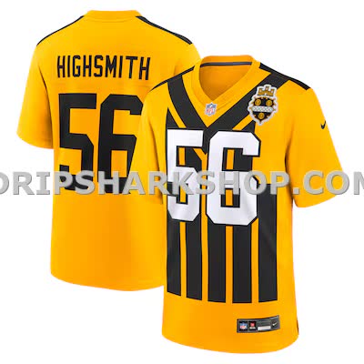 Mens Nike Alex Highsmith Gold Pittsburgh Steelers Alternate Game Jersey