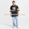 Mens Nike Ryan Watts Black Pittsburgh Steelers Game Jersey