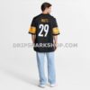 Mens Nike Ryan Watts Black Pittsburgh Steelers Game Jersey