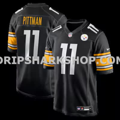 Mens Nike Michael Pittman Jr Black Pittsburgh Steelers Game Jersey
