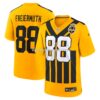 NFL27b3b9G04-69ee1a Mens Nike Pat Freiermuth Gold Pittsburgh Steelers Alternate 1933 Throwback Game Jersey