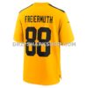 NFL27b3b9G06-139258 Mens Nike Pat Freiermuth Gold Pittsburgh Steelers Alternate 1933 Throwback Game Jersey