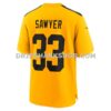 NFL27b5f6G07-7ac5e2 Mens Nike Jack Sawyer Gold Pittsburgh Steelers Alternate Game Jersey