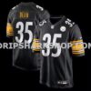Mens Nike Jamel Dean Black Pittsburgh Steelers Team Game Jersey