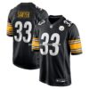 NFL27bbeaG04-ee33a5 Mens Nike Jack Sawyer Black Pittsburgh Steelers Team Game Jersey