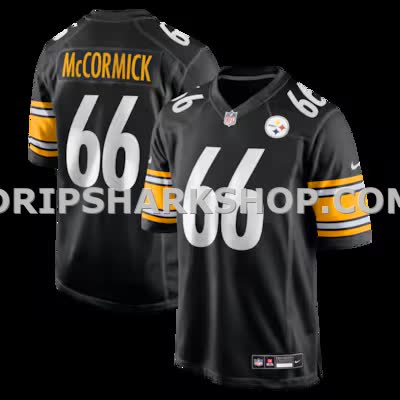 Mens Nike Mason Mccormick Black Pittsburgh Steelers Game Jersey