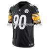 Mens Nike Tj Watt Black Pittsburgh Steelers Vapor Fuse Limited Jersey