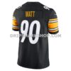 Mens Nike Tj Watt Black Pittsburgh Steelers Vapor Fuse Limited Jersey